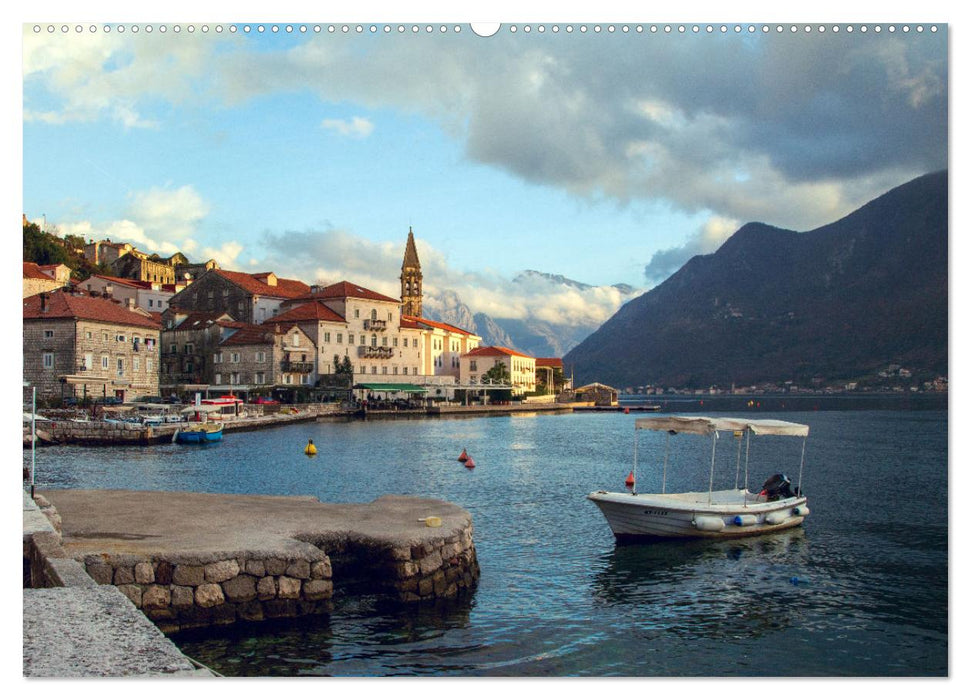 Perast in Montenegro - Romantisches Städtchen in faszinierender Landschaft (CALVENDO Wandkalender 2025)