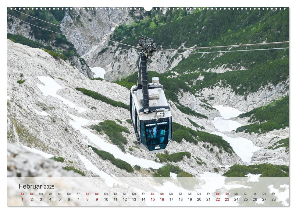 Alpenwelten-Zwischen Wetterstein und Karwendel (CALVENDO Wandkalender 2025)