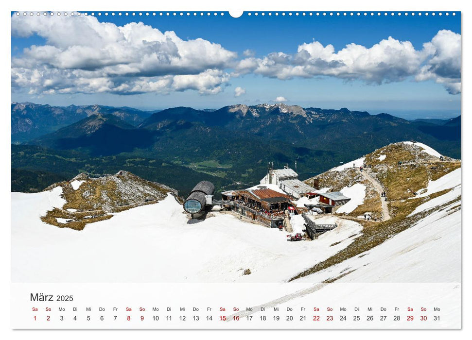 Alpenwelten-Zwischen Wetterstein und Karwendel (CALVENDO Wandkalender 2025)