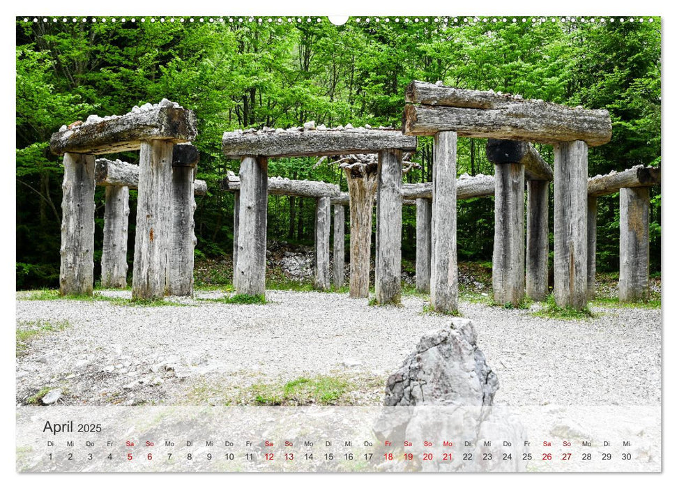 Alpenwelten-Zwischen Wetterstein und Karwendel (CALVENDO Wandkalender 2025)