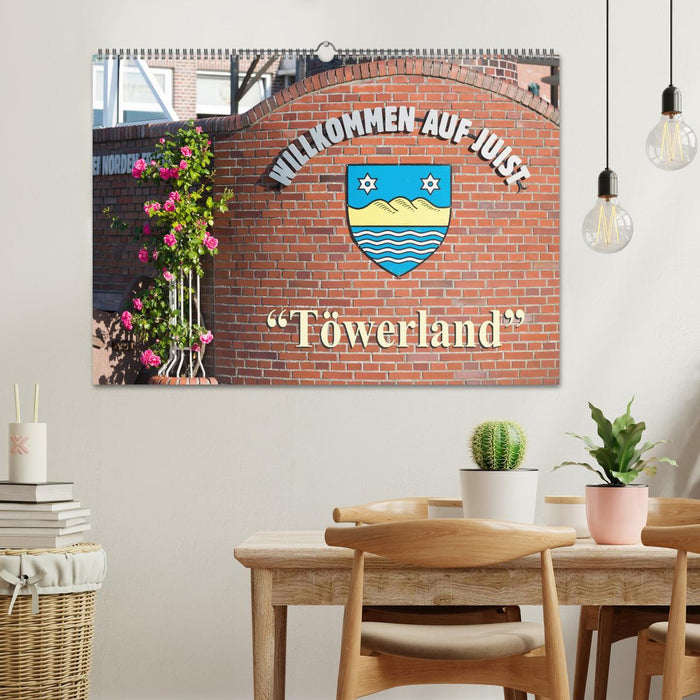 "Töwerland" Juist (CALVENDO Wandkalender 2025)