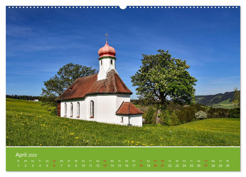 Wo das Allgäu am schönsten ist (CALVENDO Premium Wandkalender 2025)