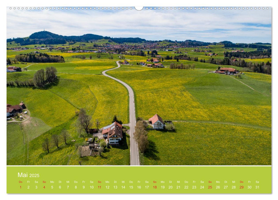 Wo das Allgäu am schönsten ist (CALVENDO Premium Wandkalender 2025)