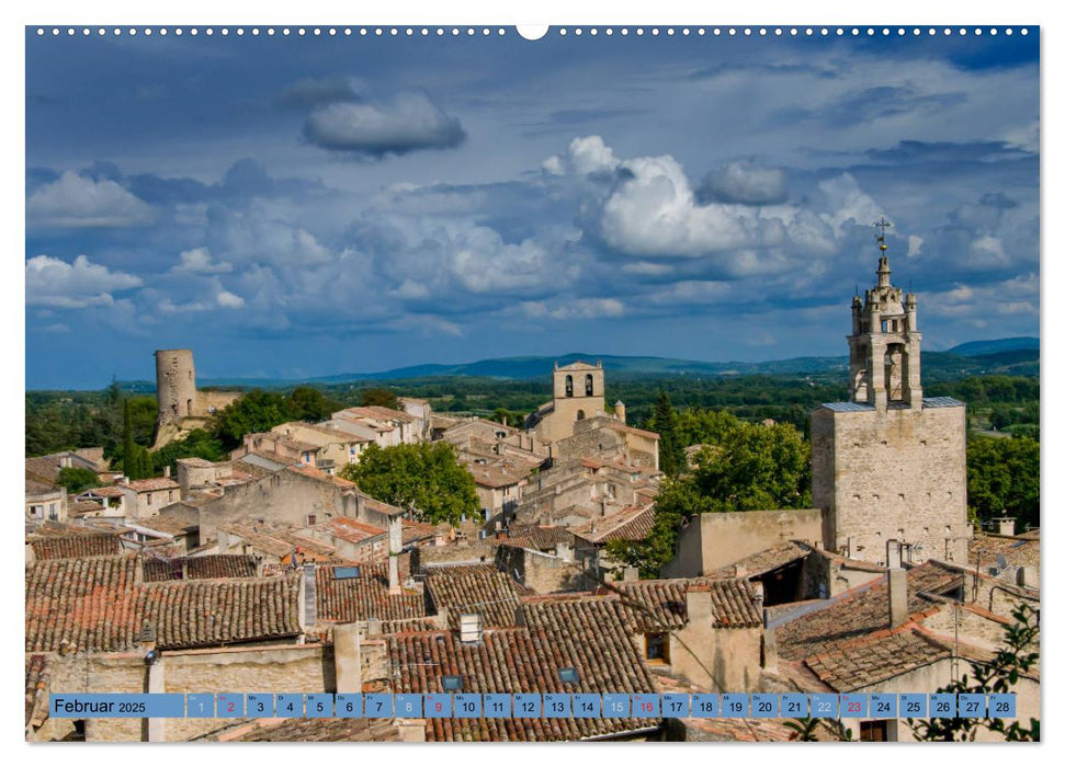 Wo die Provence am schönsten ist (CALVENDO Wandkalender 2025)