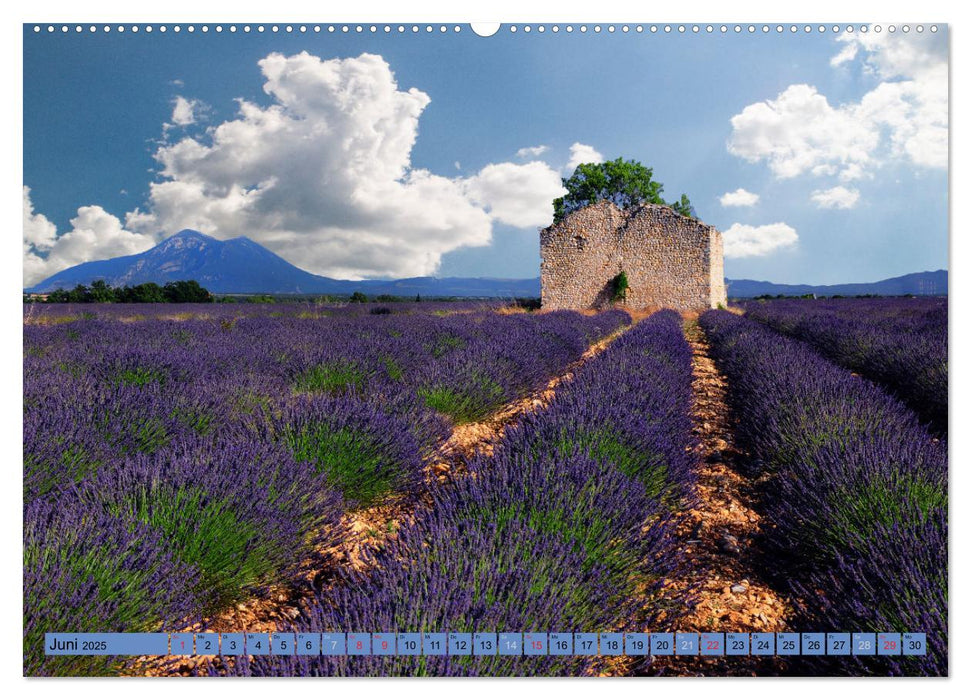 Wo die Provence am schönsten ist (CALVENDO Wandkalender 2025)