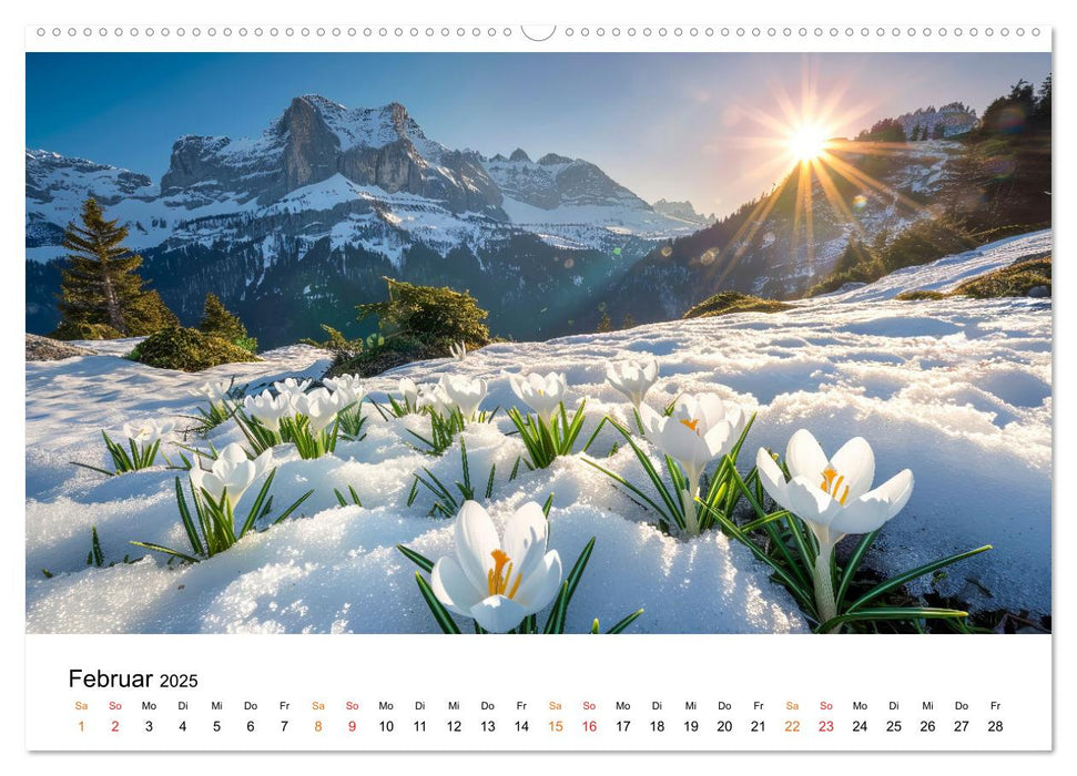 Natur im Jahr (CALVENDO Wandkalender 2025)