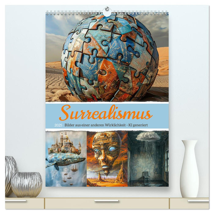 Surrealismus (CALVENDO Premium Wandkalender 2025)