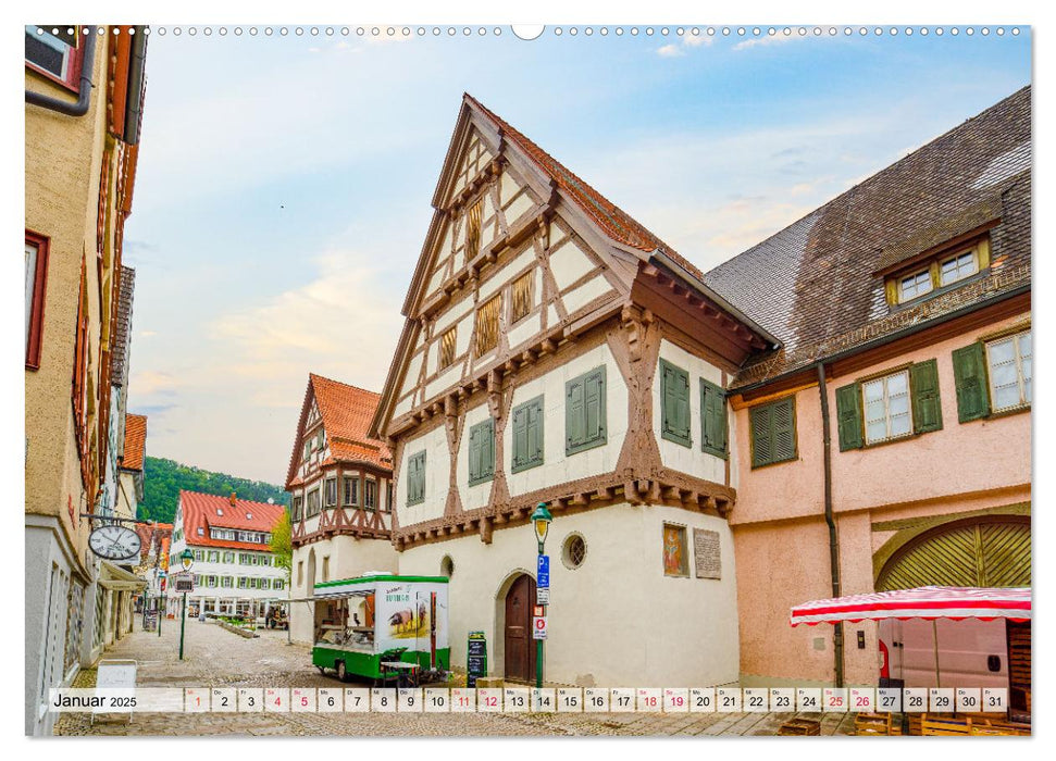 Blaubeuren Impressionen (CALVENDO Wandkalender 2025)