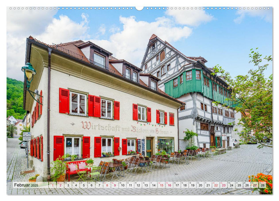 Blaubeuren Impressionen (CALVENDO Premium Wandkalender 2025)