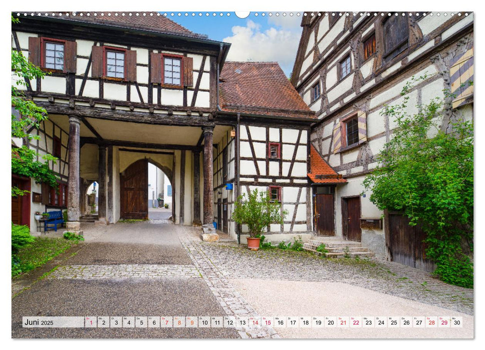 Blaubeuren Impressionen (CALVENDO Premium Wandkalender 2025)