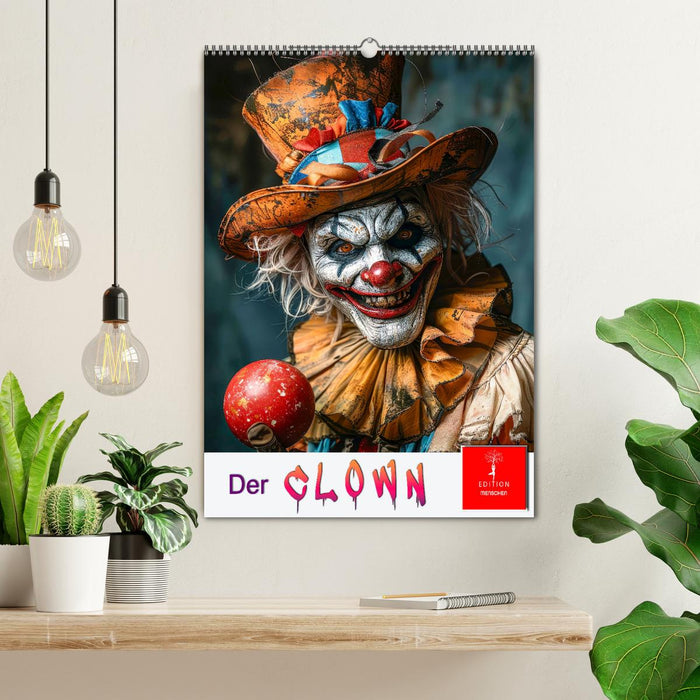 Der Clown (CALVENDO Wandkalender 2025)