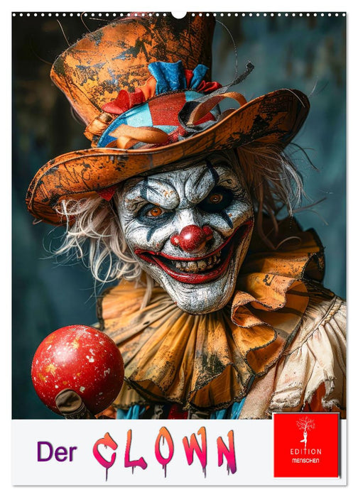 Der Clown (CALVENDO Wandkalender 2025)