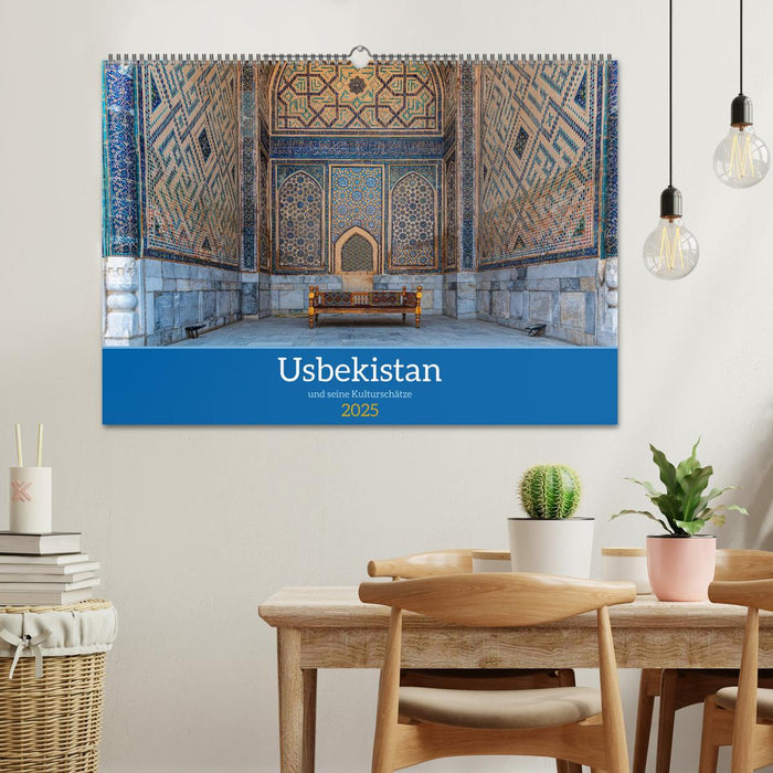 Usbekistan und seine Kulturschätze (CALVENDO Wandkalender 2025)