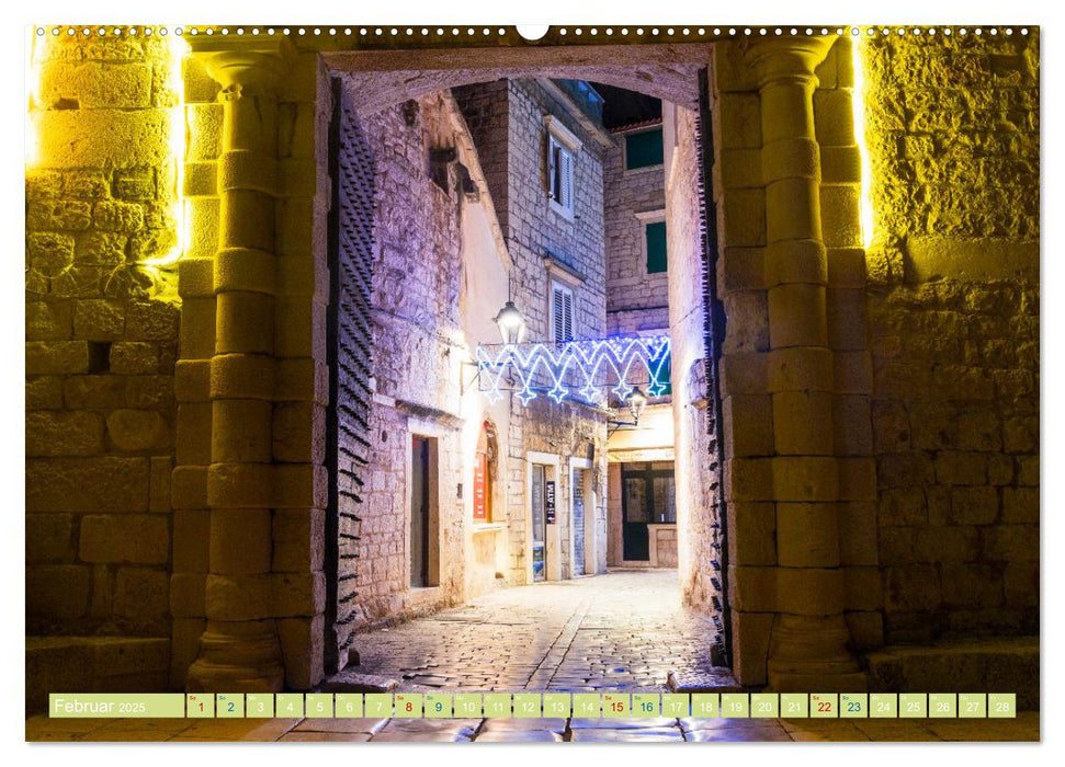 Trogir - Wundervolles historisches Juwel an der Adria (CALVENDO Wandkalender 2025)