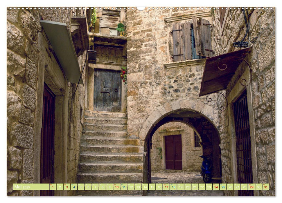 Trogir - Wundervolles historisches Juwel an der Adria (CALVENDO Wandkalender 2025)