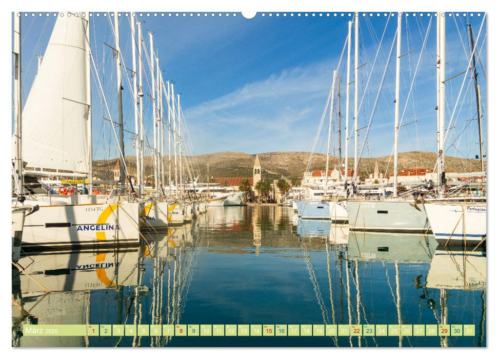 Trogir - Wundervolles historisches Juwel an der Adria (CALVENDO Premium Wandkalender 2025)