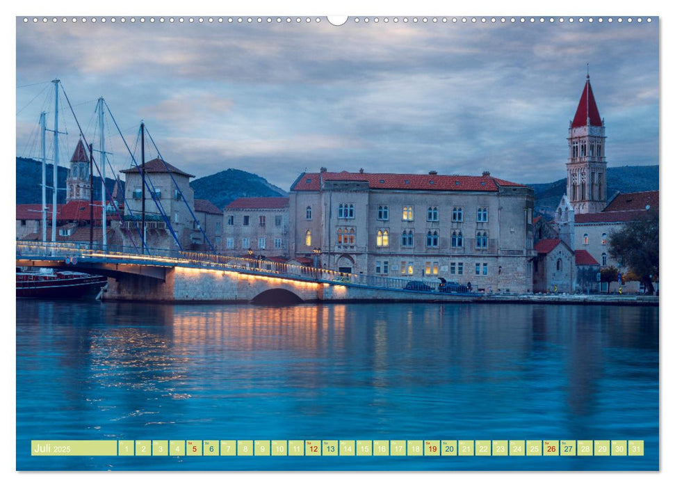 Trogir - Wundervolles historisches Juwel an der Adria (CALVENDO Premium Wandkalender 2025)