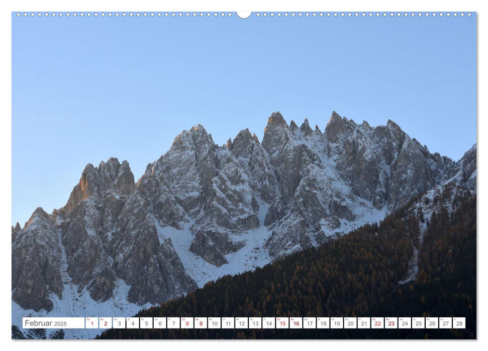 Sextener Dolomiten (CALVENDO Premium Wandkalender 2025)