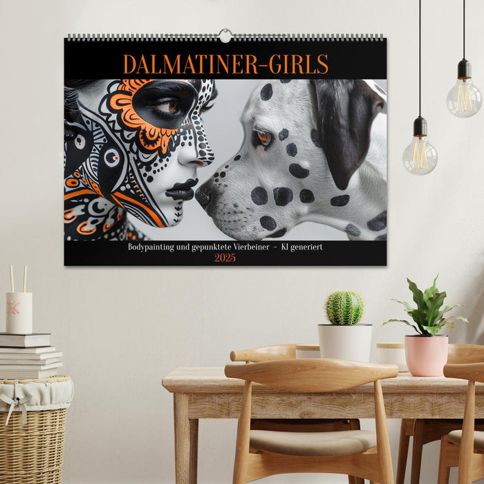 Dalmatinergirls (CALVENDO Wandkalender 2025)