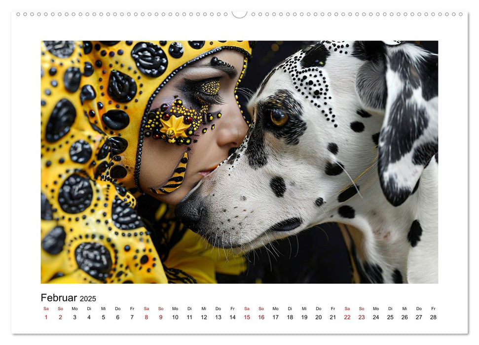 Dalmatinergirls (CALVENDO Wandkalender 2025)