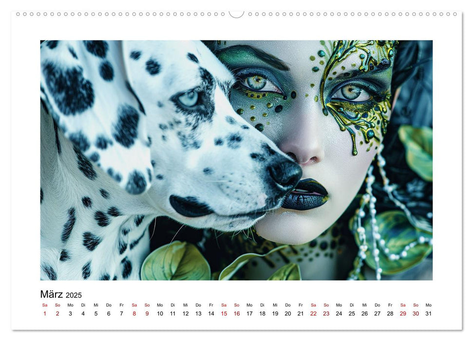 Dalmatinergirls (CALVENDO Wandkalender 2025)