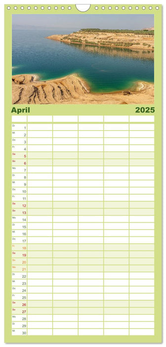 Jordanien - Land zwischen Antike und Moderne (CALVENDO Familienplaner 2025)