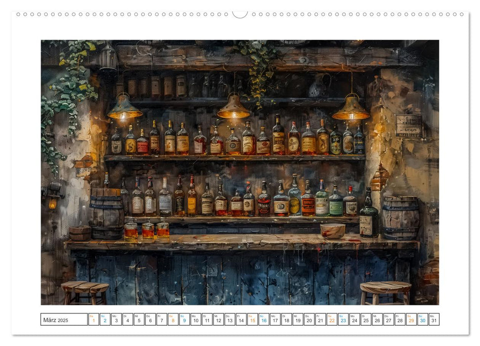 Spirit of Whisky (CALVENDO Wandkalender 2025)