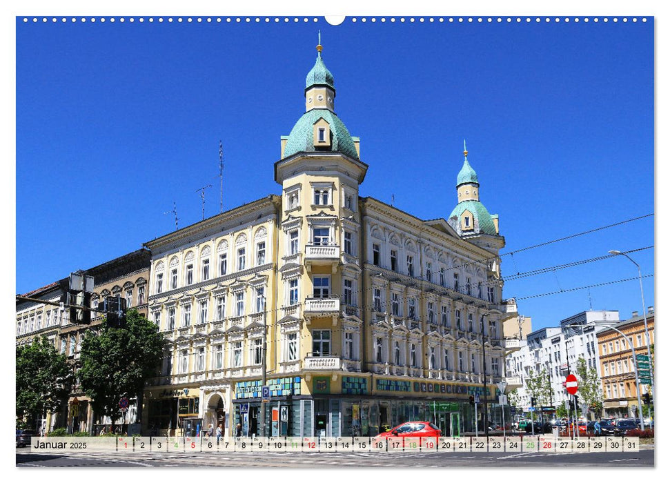 Stettin - Bedeutende Hafenstadt in Polen (CALVENDO Premium Wandkalender 2025)