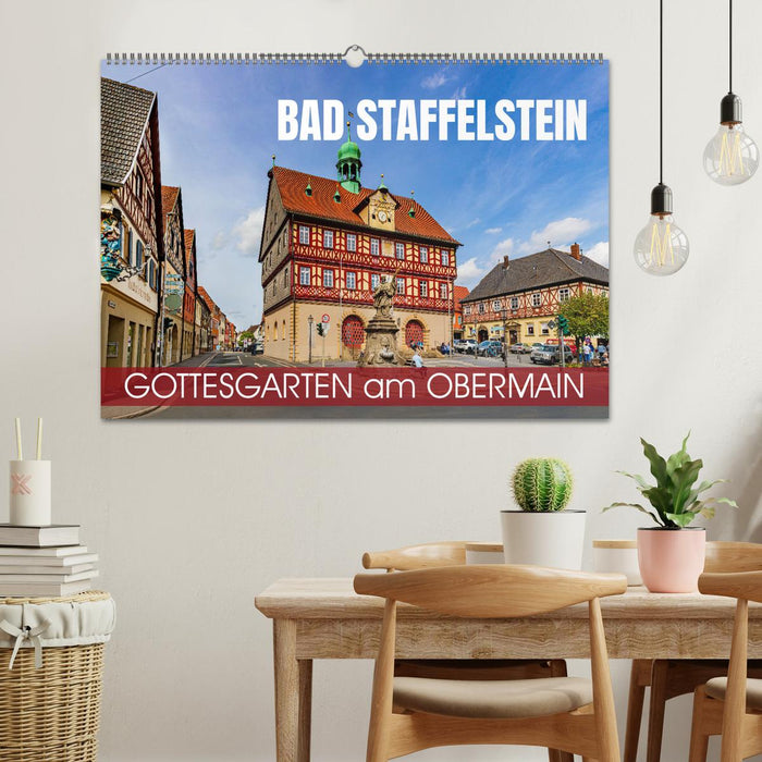 Bad Staffelstein - Gottesgarten am Obermain (CALVENDO Wandkalender 2025)