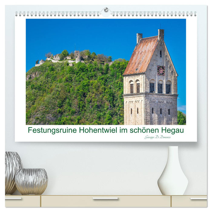 Festungsruine Hohentwiel im schönen Hegau (CALVENDO Premium Wandkalender 2025)