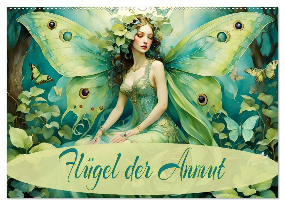 Flügel der Anmut (CALVENDO Wandkalender 2025)