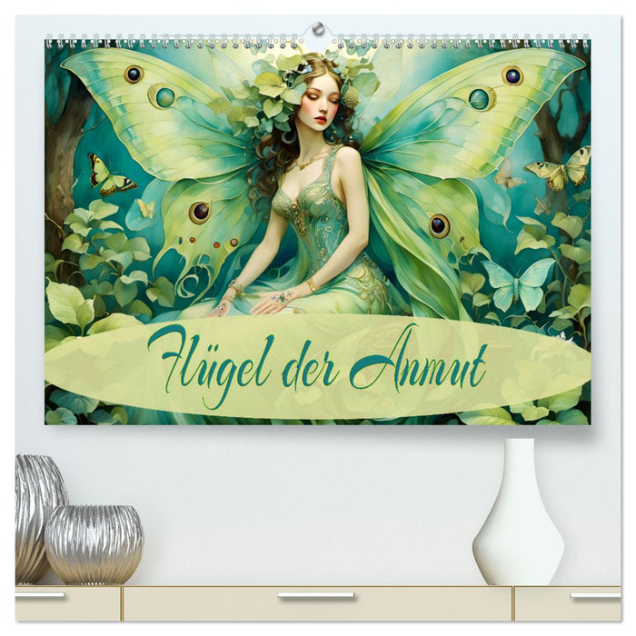 Flügel der Anmut (CALVENDO Premium Wandkalender 2025)