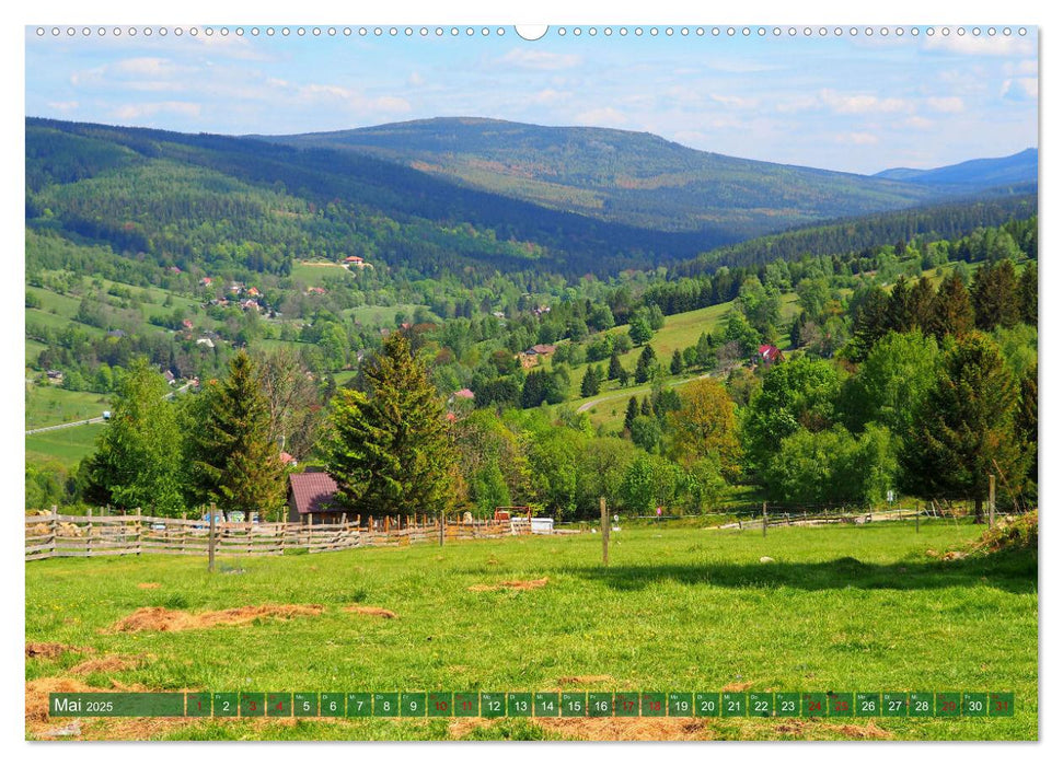 Bad Flinsberg und Umgebung (CALVENDO Premium Wandkalender 2025)