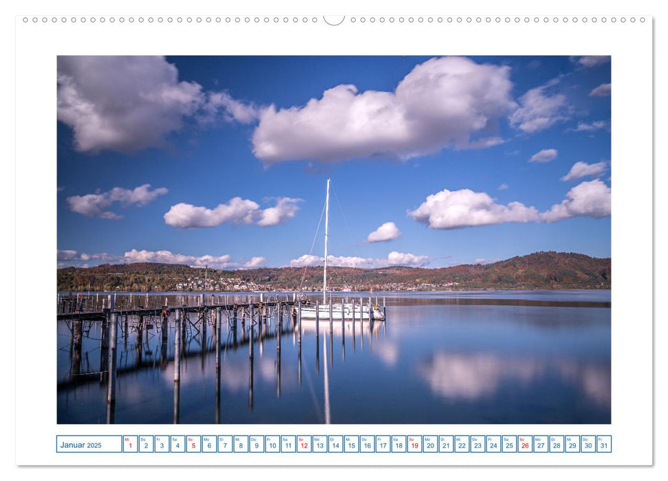 Bodman - schöner kleiner Ort direkt am Bodensee (CALVENDO Premium Wandkalender 2025)