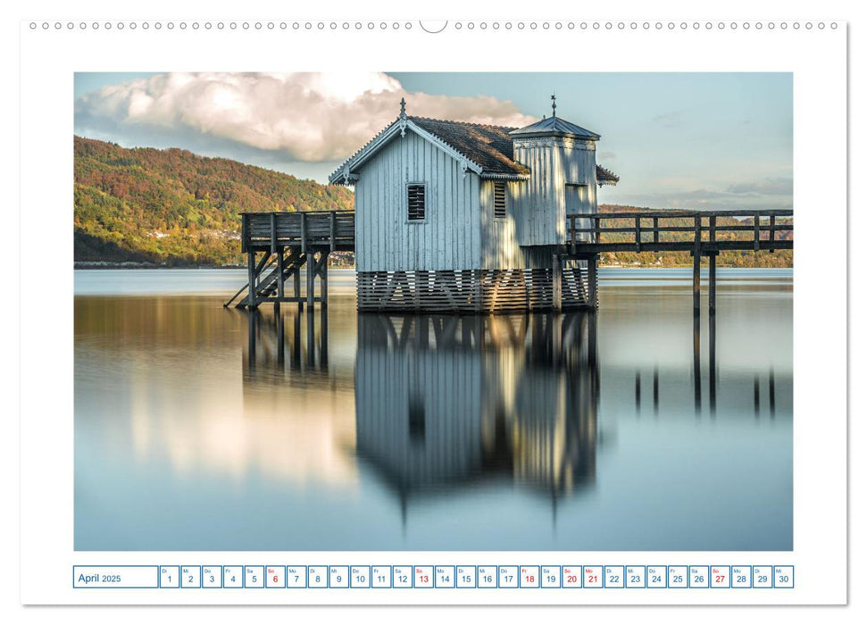 Bodman - schöner kleiner Ort direkt am Bodensee (CALVENDO Premium Wandkalender 2025)