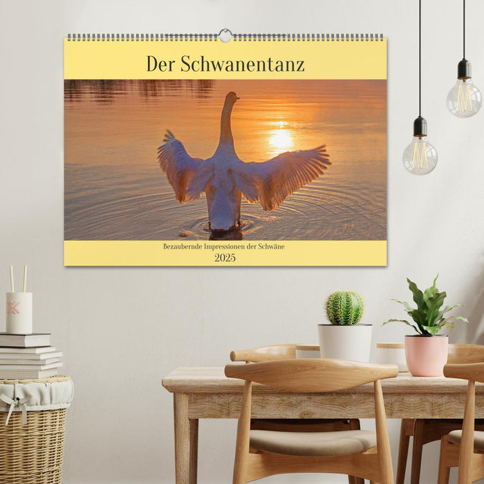 Der Schwanentanz (CALVENDO Wandkalender 2025)