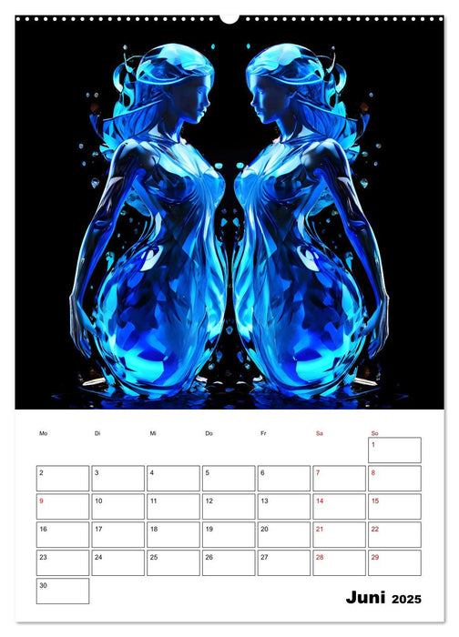 Die Konstellationen der Sterne (CALVENDO Wandkalender 2025)