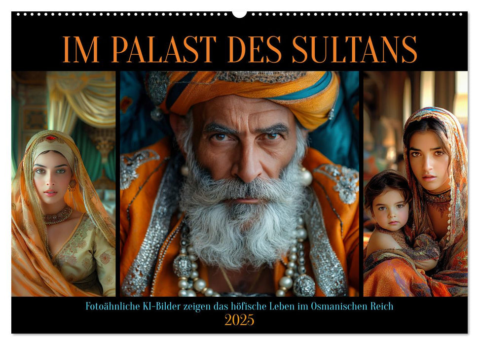 Im Palast des Sultans (CALVENDO Wandkalender 2025)