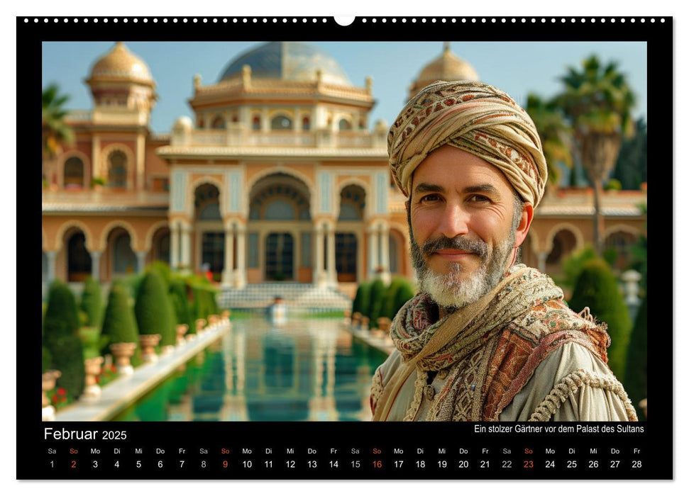 Im Palast des Sultans (CALVENDO Premium Wandkalender 2025)