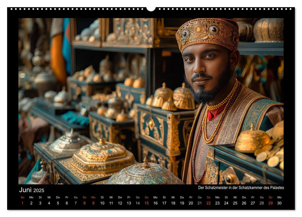 Im Palast des Sultans (CALVENDO Premium Wandkalender 2025)