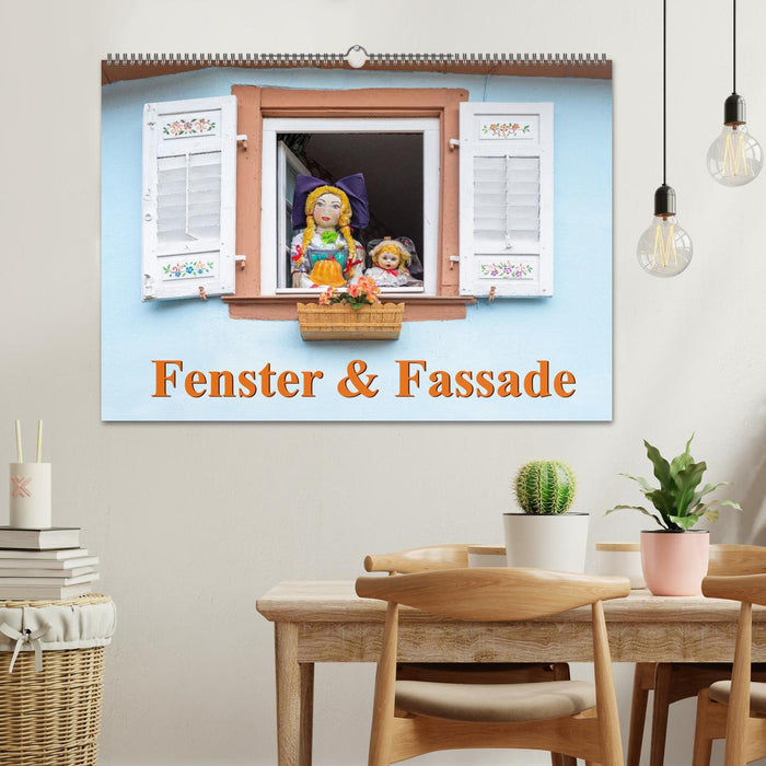 Fenster & Fassade (CALVENDO Wandkalender 2025)