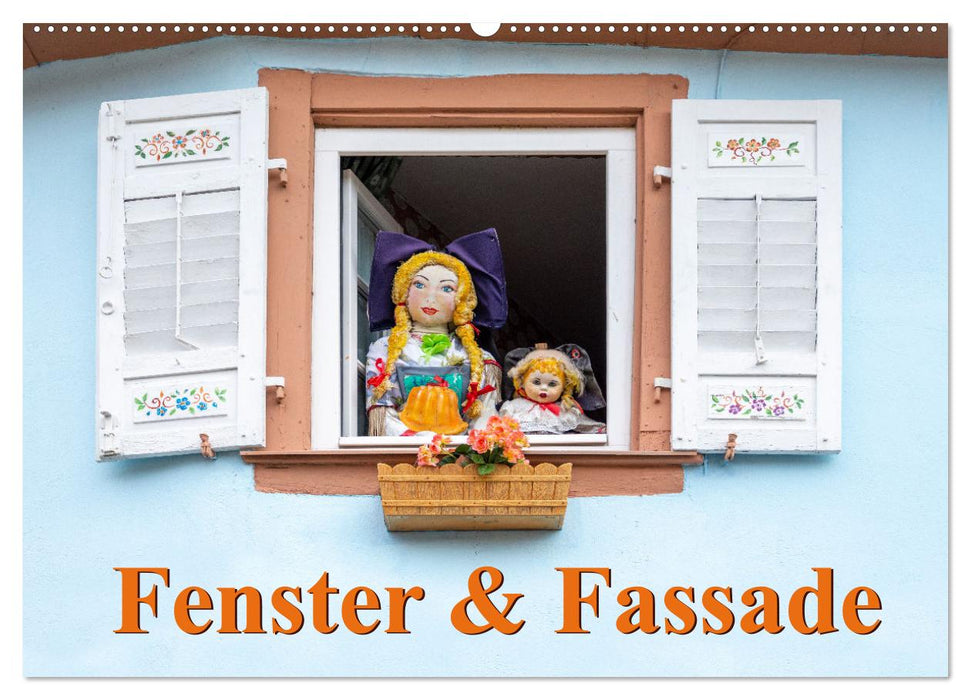 Fenster & Fassade (CALVENDO Wandkalender 2025)