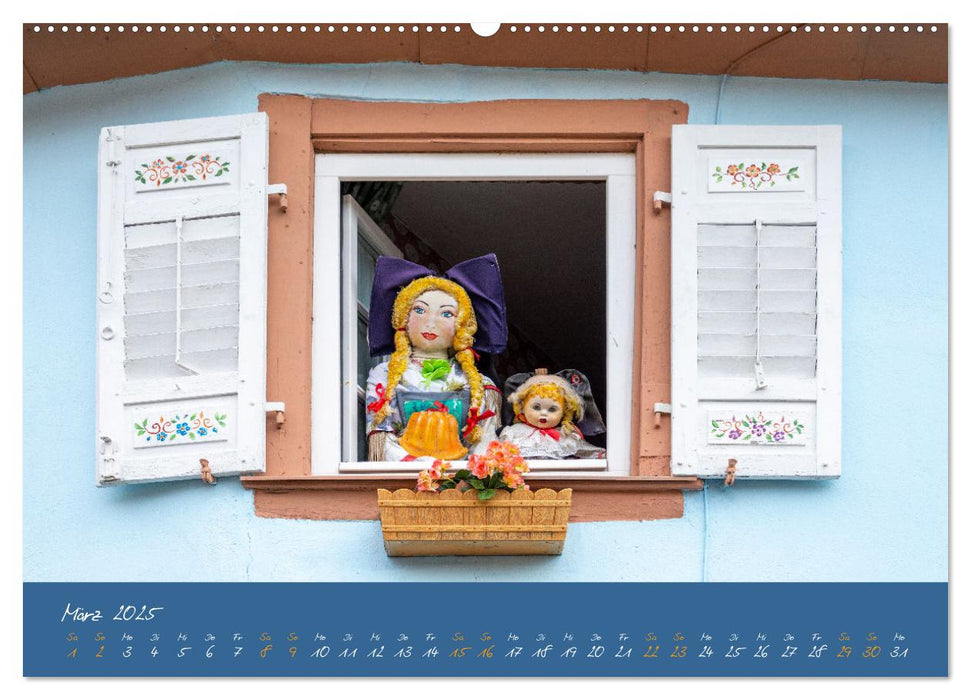 Fenster & Fassade (CALVENDO Wandkalender 2025)