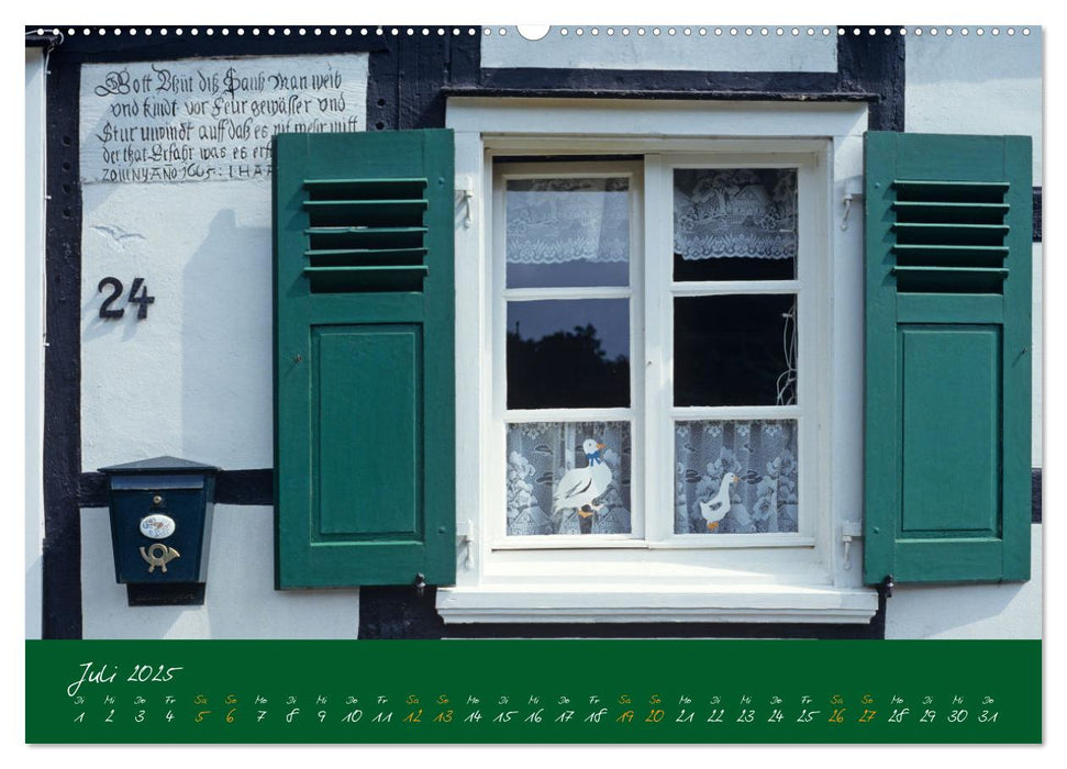 Fenster & Fassade (CALVENDO Premium Wandkalender 2025)