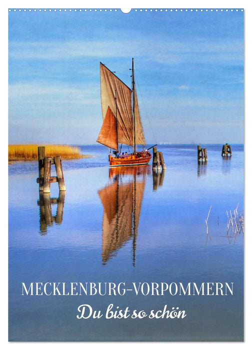 MECKLENBURG-VORPOMMERN. Du bist so schön (CALVENDO Wandkalender 2025)