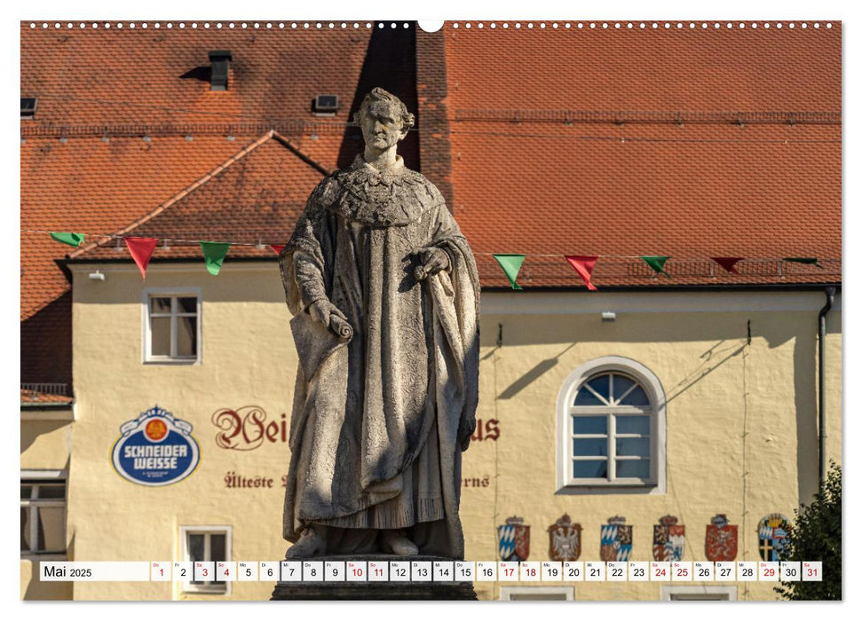 Kelheim, Weltenburg und der Donaudurchbruch (CALVENDO Premium Wandkalender 2025)