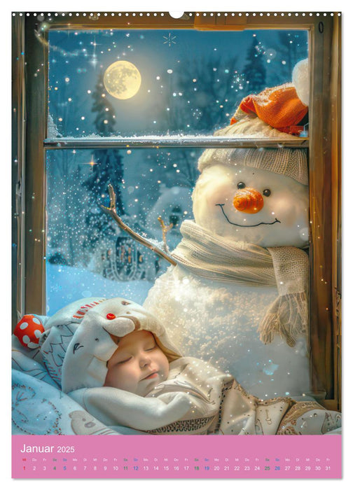 Bevor wir träumen gehen - Kinderkalender (CALVENDO Premium Wandkalender 2025)