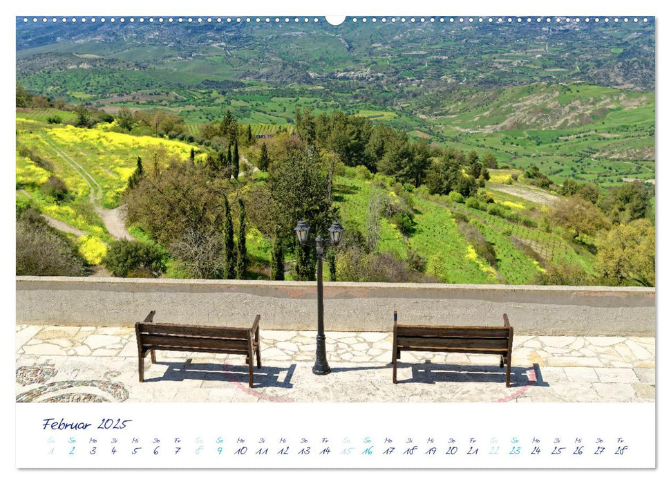 Zauberhaftes Zypern (CALVENDO Premium Wandkalender 2025)