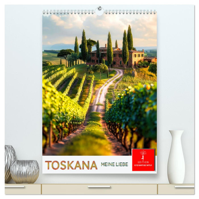 Toskana meine Liebe (CALVENDO Premium Wandkalender 2025)