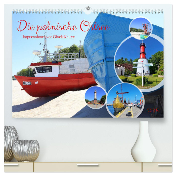 Die polnische Ostsee (CALVENDO Premium Wandkalender 2025)